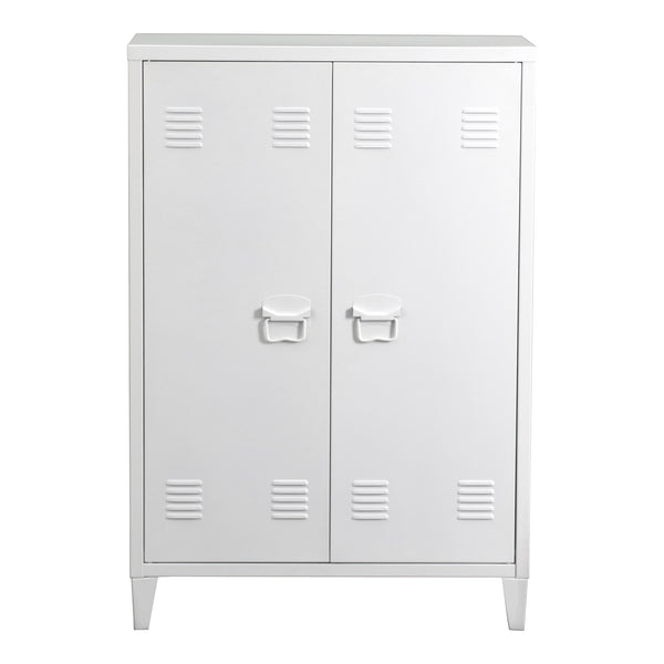 Armoire métallique Oripää - 110x75x33cm - Blanc