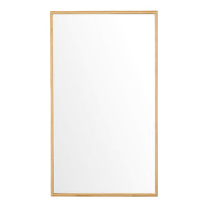 Armoire miroir Ikorfat 60,5 x 35 x 14 cm Bambou Nature [en.casa]