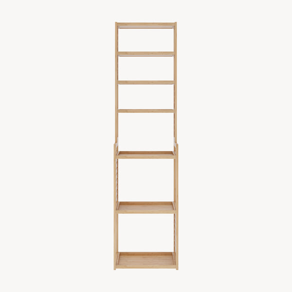 Étagère à 7 niveaux Forssa pour salle de bain cusine salon 165 x 42 x 28 cm [en.casa]