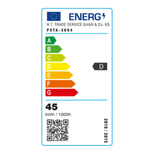 Suspension Durham 67 cm 206 LED noir / blanc [lux.pro]