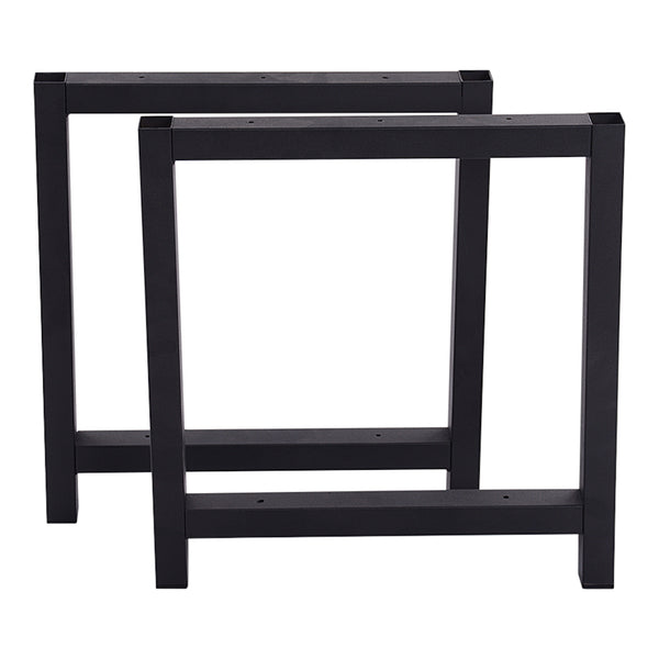 Piètement de table Møn 43x45cm Noir [en.casa]