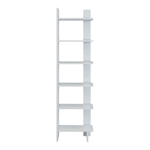 Bibliothèque Midtdjurs à 6 niveaux 170 x 47 x 21 cm blanc [en.casa]