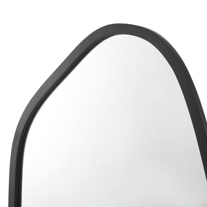 Miroir mural Grottole noir mat, 62x50cm [en.casa]