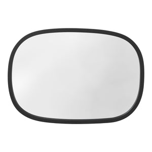 Miroir mural Copertino 70x50 cm Noir mat [en.casa]