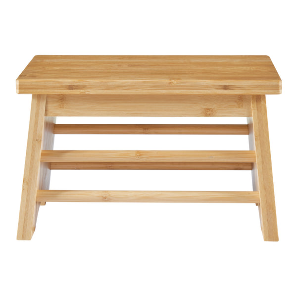 Marchepied Ryslinge bambou 33 x 22 x 20 cm naturel [en.casa]