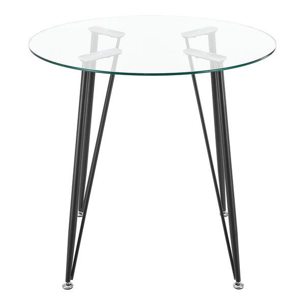 Table en verre Huittinen [en.casa]
