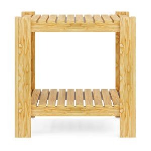 Table basse Malax en pin [en.casa]