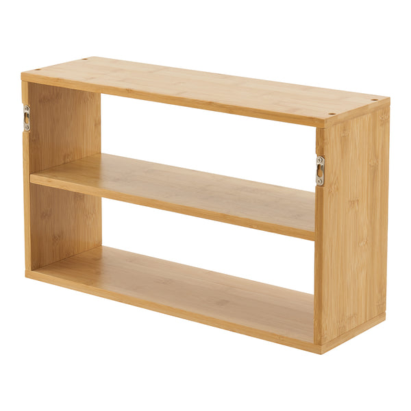 Étagère murale Gol 50x15x30 cm Bambou [en.casa]