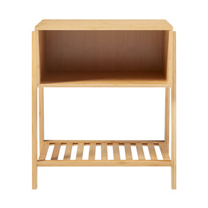 Table de chevet Håbo 50x45x36 cm Bambou [en.casa]