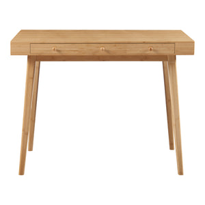 Bureau Hässleholm Bambou 100x50x75cm Naturel [en.casa]