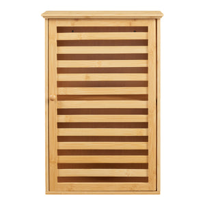 Armoire de salle de bain Järfälla 55x37x16 cm Bambou [en.casa]