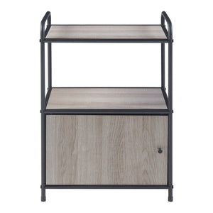 Table d'appoint Gulen Noir/Aspect chêne [en.casa]