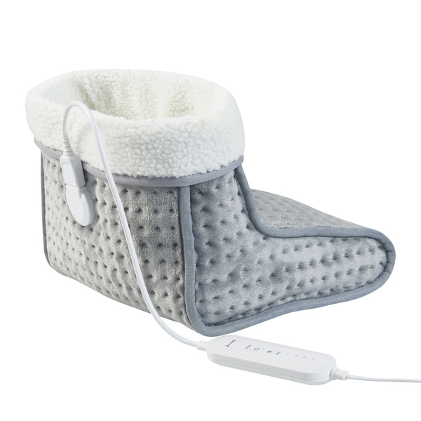 Chauffe-pieds électrique Bari 100W Gris [en.casa]