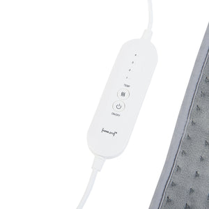 Coussin chauffant électrique Bella 80W 40x30cm Gris [en.casa]