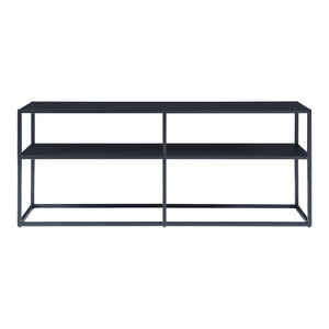 Table TV Solund 120x30x46cm Noir [en.casa]