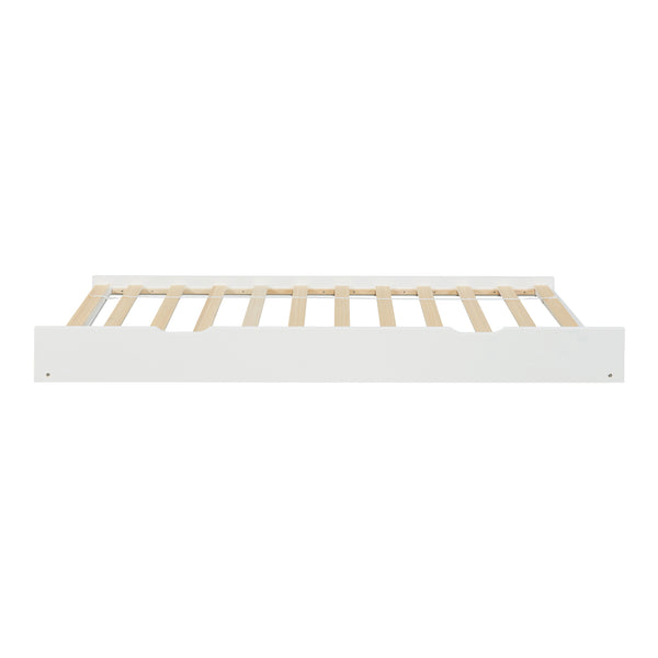Tiroir de lit Ydre 197x94x22 cm Blanc [en.casa]