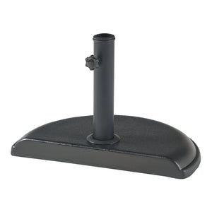 Pied de parasol Bisenti adapté aux tiges 33 37 41 48 mm noir casa.pro