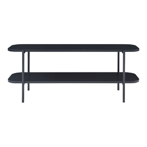 Table TV Samnanger 120x40x45 cm Noir [en.casa]