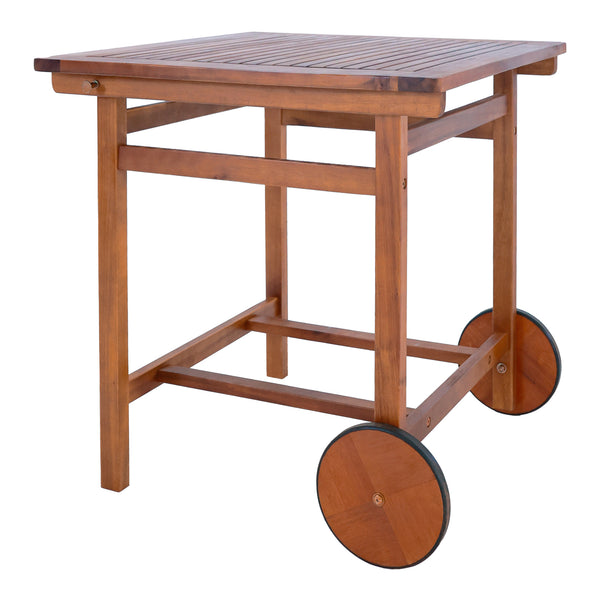 Ensemble de mobilier de jardin Ancarano 5 pièces Bois d'acacia certifié FSC® [en.casa]