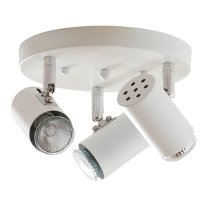 Plafonnier Bathgate 3 x GU10 Blanc [lux.pro]