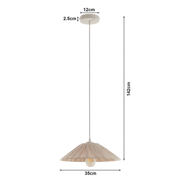 Suspension Bridge Blanc/Beige [lux.pro]