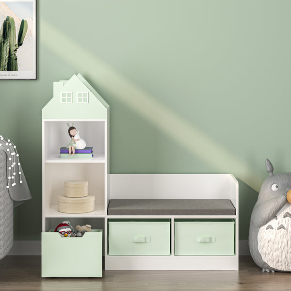 Banquette enfant avec étagère Vipsali [en.casa]