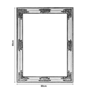 Miroir mural Punkalaidun de style baroque 80x60 cm couleur or [en.casa]