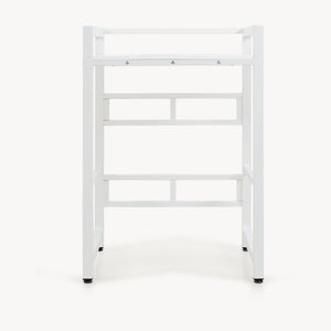 Étagère pour lave-linge Hökangend 105 x 73 x 63 cm blanc [en.casa]
