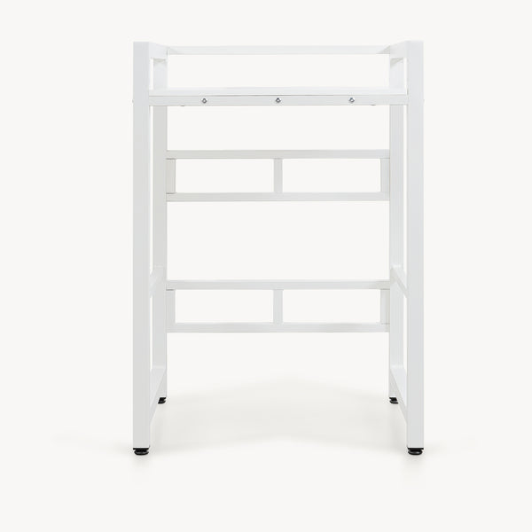 Étagère pour lave-linge Hökangend 105 x 73 x 63 cm blanc [en.casa]