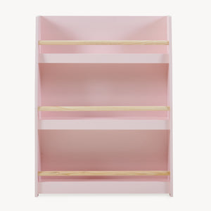 Étagère à livres pour enfants Virer 78 x 60 x 18 cm rose [en.casa]