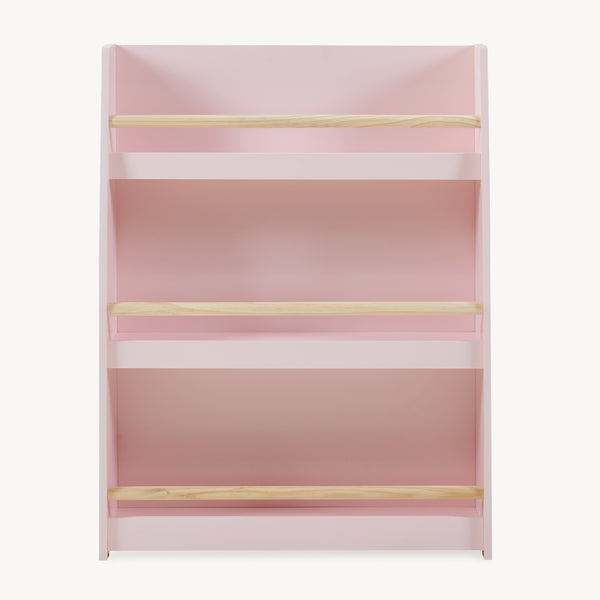 Étagère à livres pour enfants Virer 78 x 60 x 18 cm rose [en.casa]
