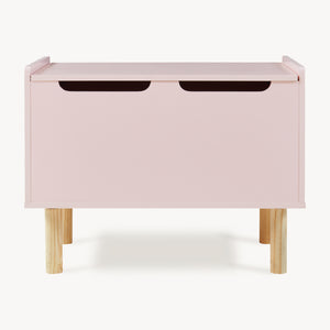 Coffre à jouets Virer 60 x 40 x 45 cm rose [en.casa]