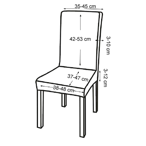 Housse de chaise protecteur de chaise élastique [neu.haus]