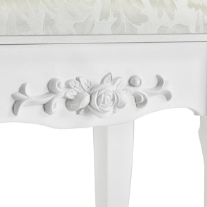 Coiffeuse Limerick avec miroir + tabouret en.casa