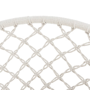 Fauteuil suspendu Tampico Max. 100 kg pour intérieur et extérieur Crème casa.pro