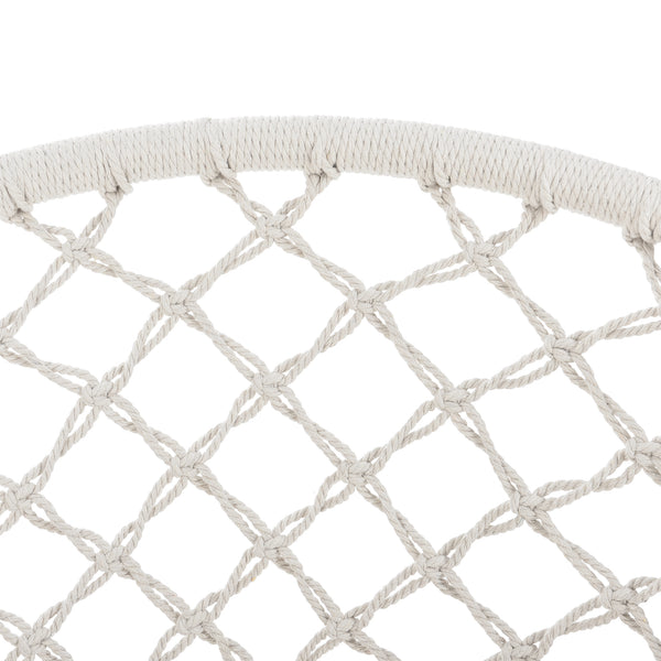 Fauteuil suspendu Tampico Max. 100 kg pour intérieur et extérieur Crème casa.pro