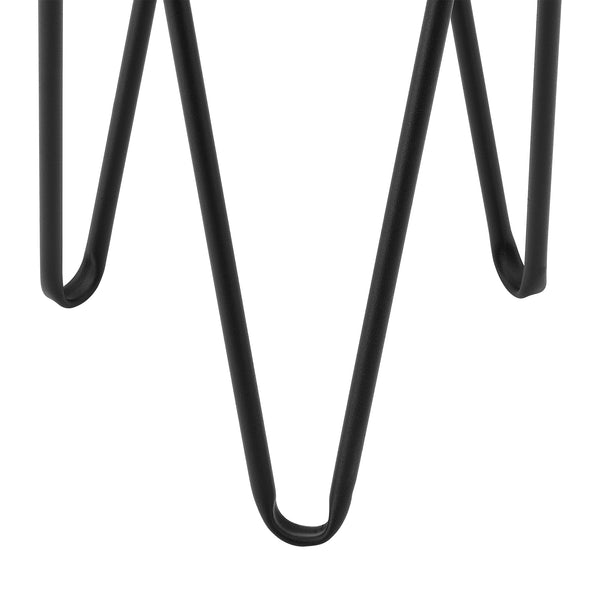 Support de pot de fleurs Marchin 2 pcs Noir-Doré en.casa