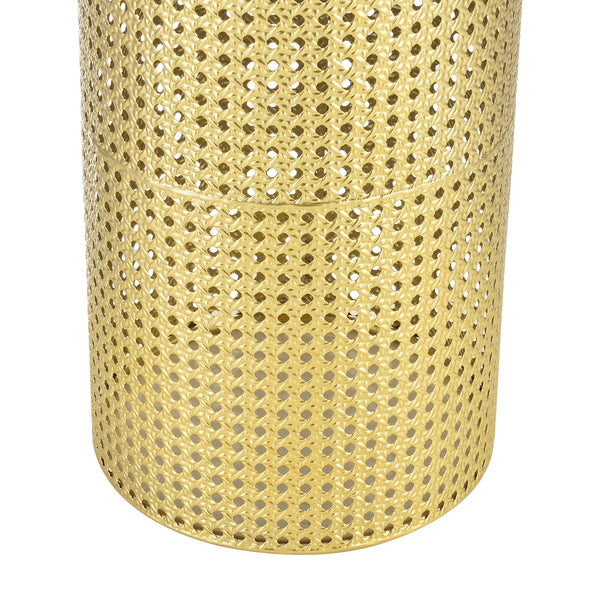 Set Cache-Pot Lüttich Métal Tailles Différentes Doré Noir [en.casa]