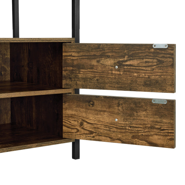 Table d'appoint Alstahaug avec compartiments d'armoire 59x45x40cm [en.casa]