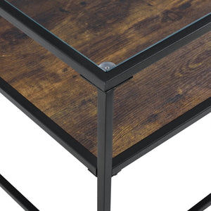 Table basse Söderköping 45x110x50cm en.casa