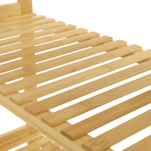 Étagère en bambou Karlskoga 60x26x130cm Bois naturel [en.casa]