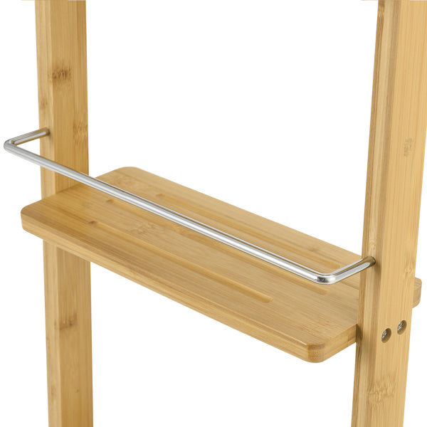 Étagère Murale de Salle de Bain Lidingö 29 x 10 x 70 cm [en.casa]