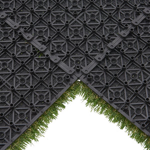 Dalles de gazon synthétique Wiesloch Set de 11 1m² [en.casa]