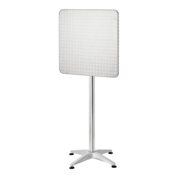 Table de bar et bistrot Järpen Hauteur réglable Carré [en.casa]