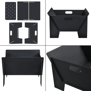 Foyer Eidskog Coupe-feu 28,5 x 46 x 40 cm [casa.pro]