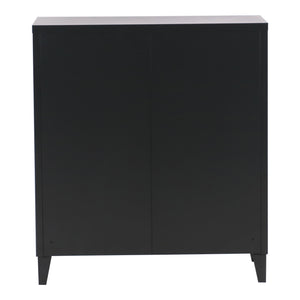 Armoire métallique Oripää - 90x80x33cm - Noir