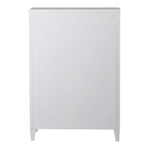 Armoire métallique Oripää - 110x75x33cm - Blanc