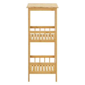 Étagère de rangement Pyhäjärvi à 3 niveaux 79 x 33 x 33 cm [en.casa]