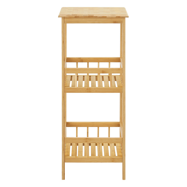 Étagère de rangement Pyhäjärvi à 3 niveaux 79 x 33 x 33 cm [en.casa]