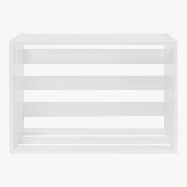 Table d'appoint Rønde 43x64x33 cm Blanc [en.casa]